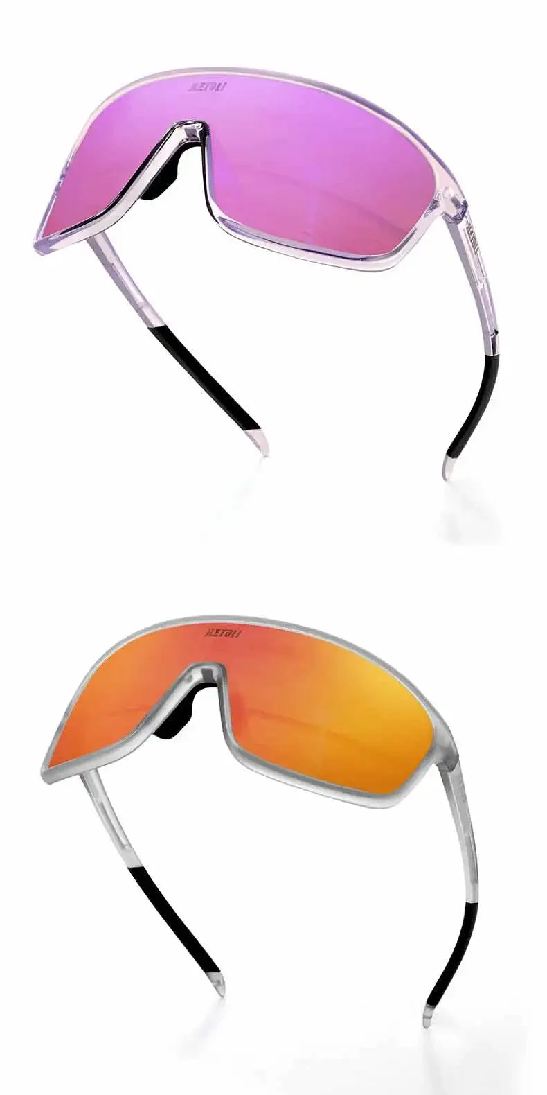 UV Protection Polarized Photochromic Cycling Glasses Windproof for Road MTB Biking Anti-Fog Sports Sunglasses Men Women