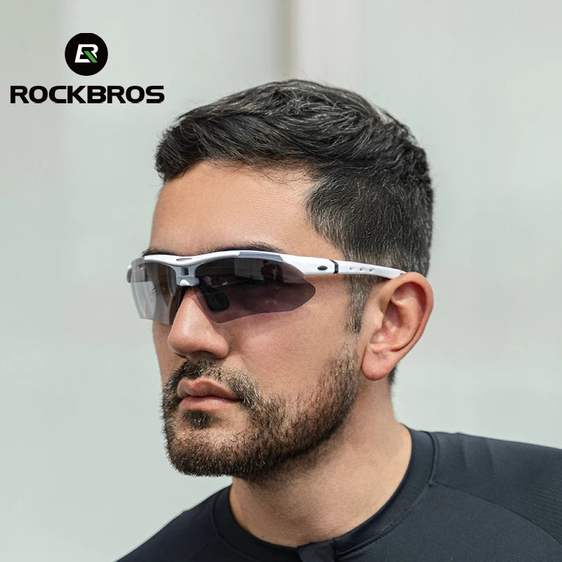 ROCKBROS Polarized Cycling Glasses Bike Goggles UV400 Outdoor Sport Eyewear Men Women Bicycle Sunglasses