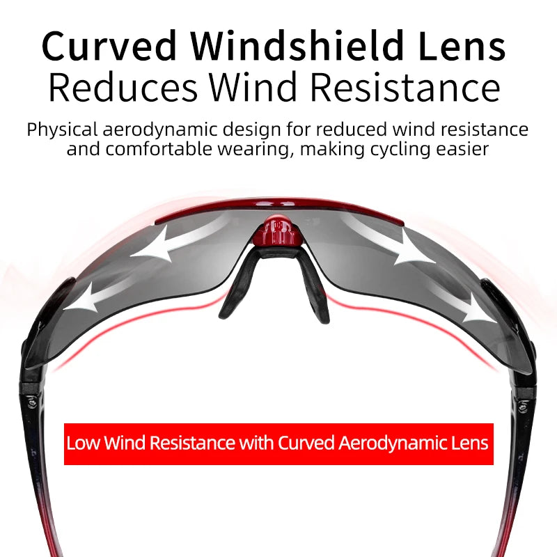 ROCKBROS Polarized Cycling Glasses Bike Goggles UV400 Outdoor Sport Eyewear Men Women Bicycle Sunglasses