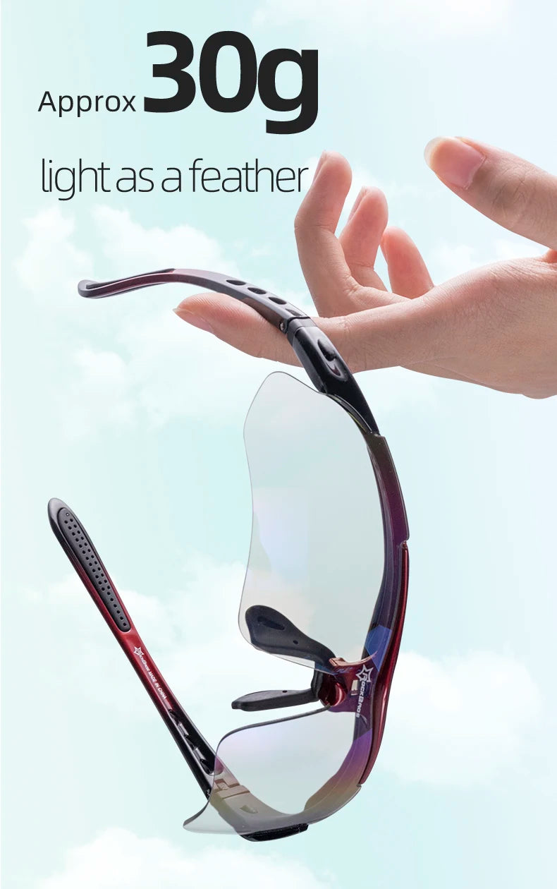 ROCKBROS Polarized Cycling Glasses Bike Goggles UV400 Outdoor Sport Eyewear Men Women Bicycle Sunglasses